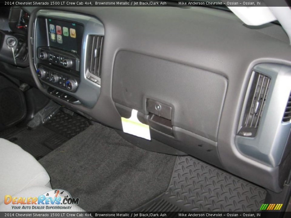 2014 Chevrolet Silverado 1500 LT Crew Cab 4x4 Brownstone Metallic / Jet Black/Dark Ash Photo #11