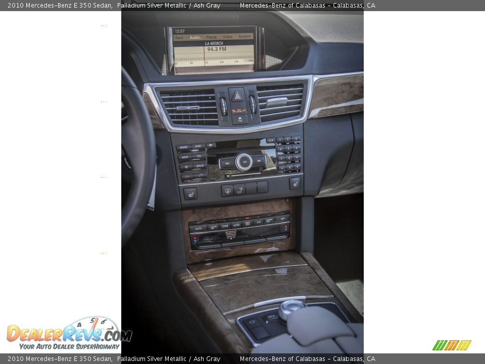 2010 Mercedes-Benz E 350 Sedan Palladium Silver Metallic / Ash Gray Photo #5