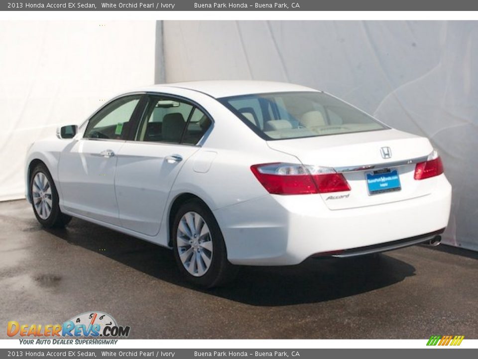 2013 Honda Accord EX Sedan White Orchid Pearl / Ivory Photo #5