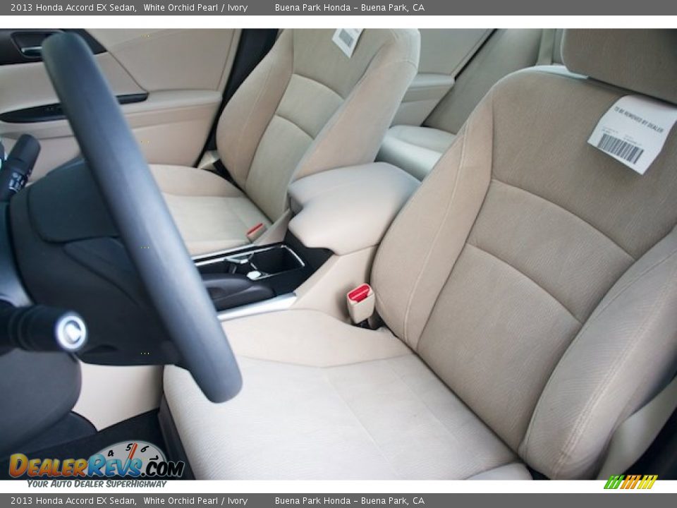 2013 Honda Accord EX Sedan White Orchid Pearl / Ivory Photo #11