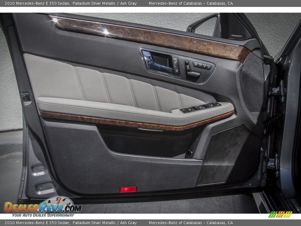 2010 Mercedes-Benz E 350 Sedan Palladium Silver Metallic / Ash Gray Photo #19