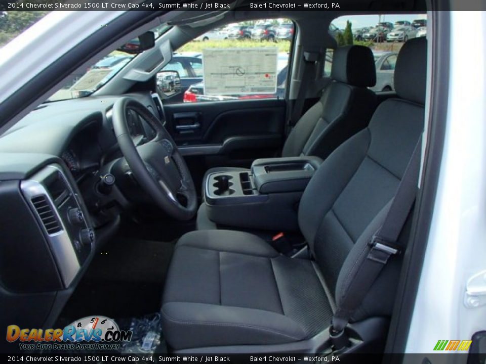 2014 Chevrolet Silverado 1500 LT Crew Cab 4x4 Summit White / Jet Black Photo #10