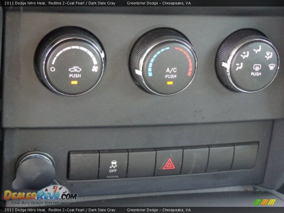 2011 Dodge Nitro Heat Redline 2-Coat Pearl / Dark Slate Gray Photo #4