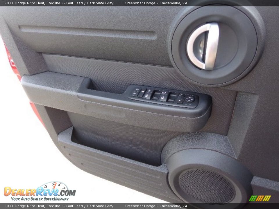 2011 Dodge Nitro Heat Redline 2-Coat Pearl / Dark Slate Gray Photo #6