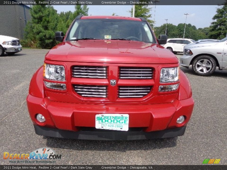 2011 Dodge Nitro Heat Redline 2-Coat Pearl / Dark Slate Gray Photo #16