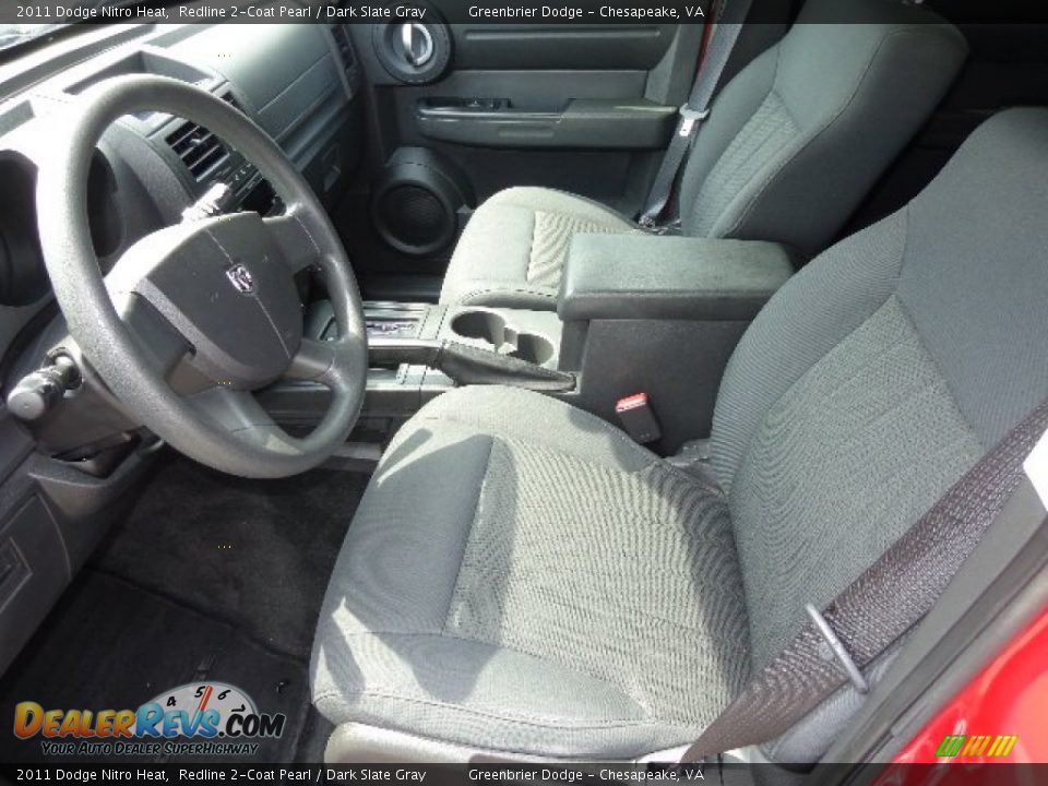 2011 Dodge Nitro Heat Redline 2-Coat Pearl / Dark Slate Gray Photo #17