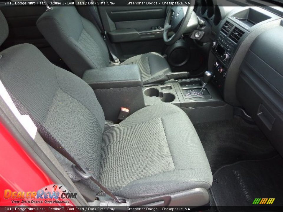 2011 Dodge Nitro Heat Redline 2-Coat Pearl / Dark Slate Gray Photo #19