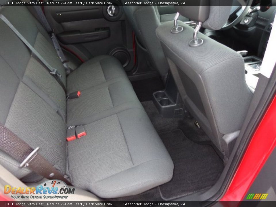 2011 Dodge Nitro Heat Redline 2-Coat Pearl / Dark Slate Gray Photo #20