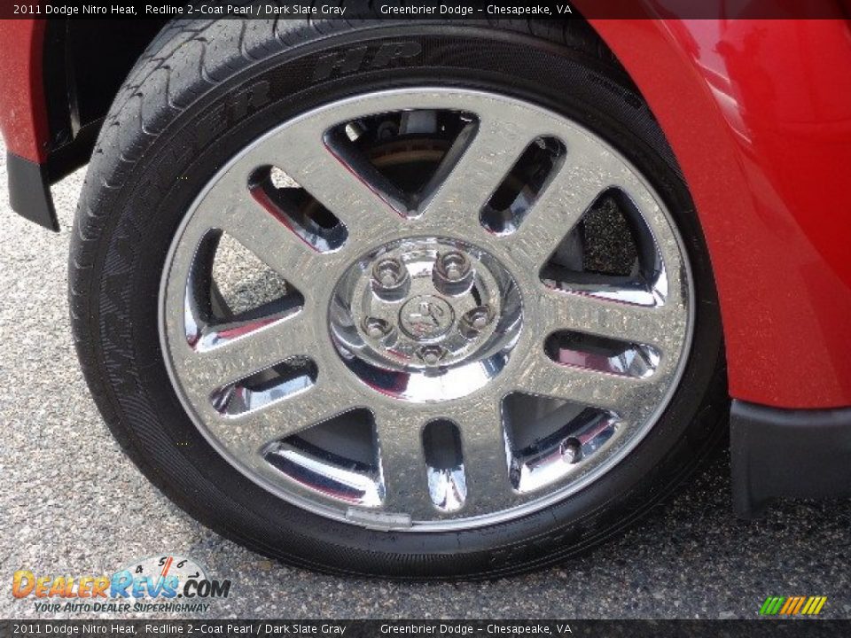2011 Dodge Nitro Heat Redline 2-Coat Pearl / Dark Slate Gray Photo #23