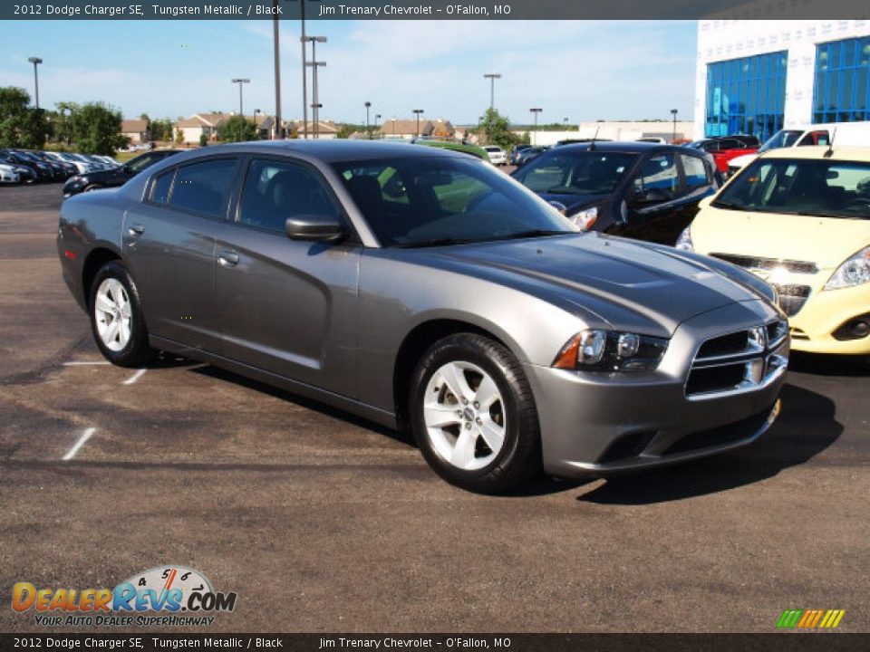 2012 Dodge Charger SE Tungsten Metallic / Black Photo #2