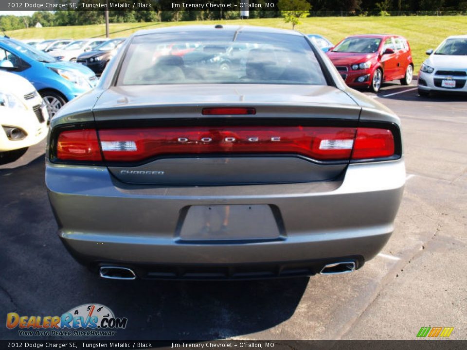 2012 Dodge Charger SE Tungsten Metallic / Black Photo #6