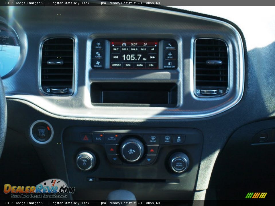 2012 Dodge Charger SE Tungsten Metallic / Black Photo #12