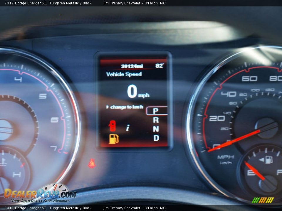 2012 Dodge Charger SE Tungsten Metallic / Black Photo #14