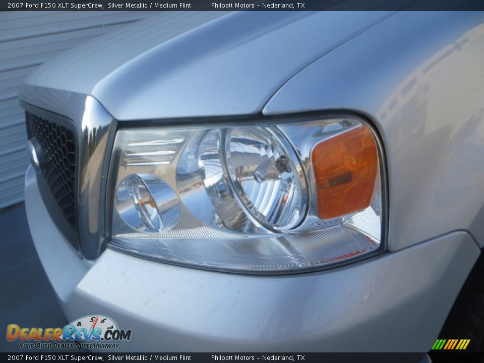 2007 Ford F150 XLT SuperCrew Silver Metallic / Medium Flint Photo #10