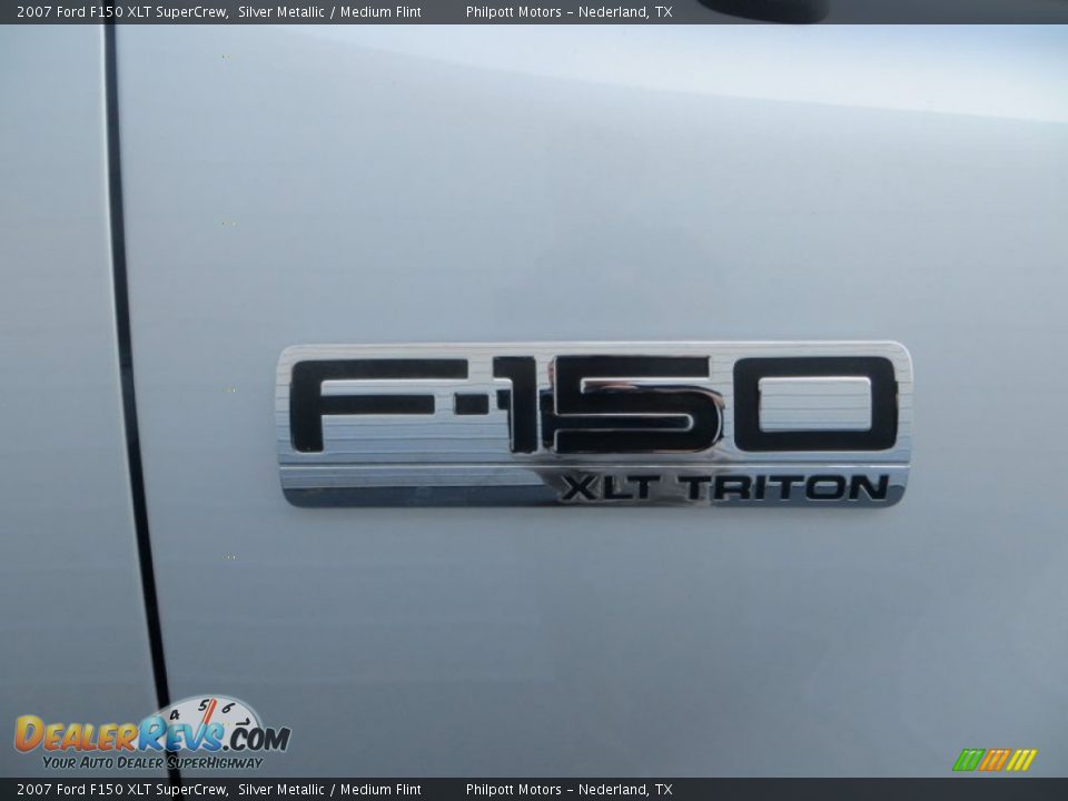 2007 Ford F150 XLT SuperCrew Silver Metallic / Medium Flint Photo #15