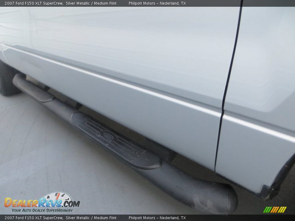 2007 Ford F150 XLT SuperCrew Silver Metallic / Medium Flint Photo #16