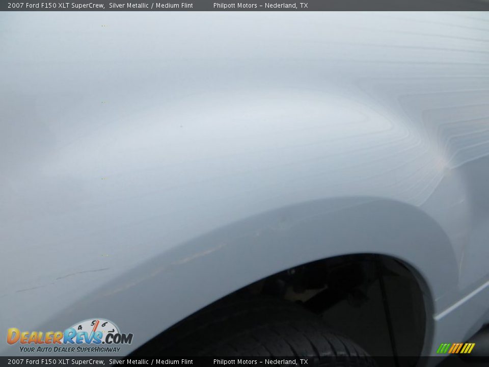 2007 Ford F150 XLT SuperCrew Silver Metallic / Medium Flint Photo #17