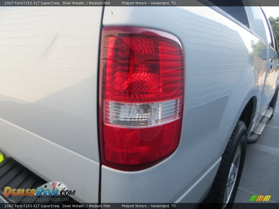 2007 Ford F150 XLT SuperCrew Silver Metallic / Medium Flint Photo #18