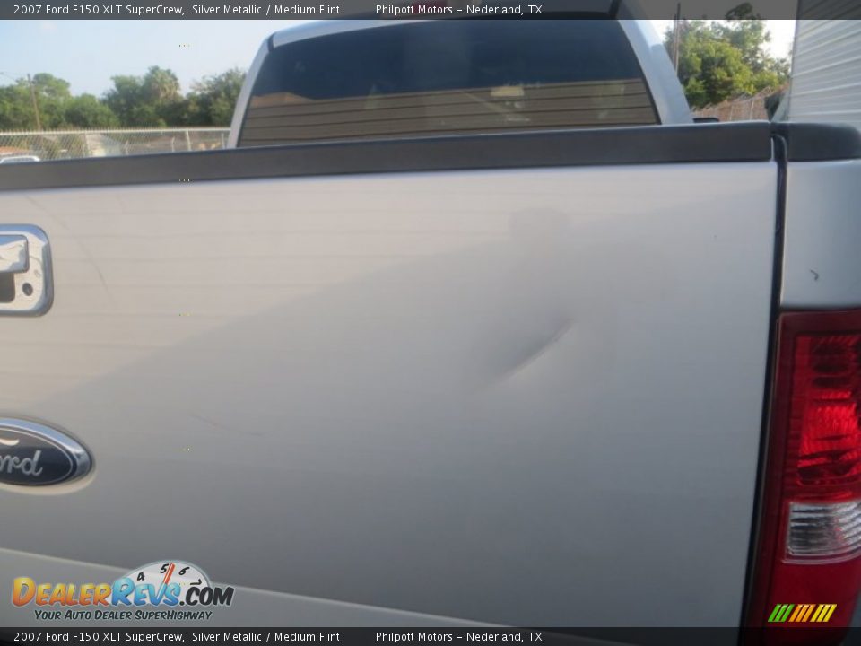 2007 Ford F150 XLT SuperCrew Silver Metallic / Medium Flint Photo #19