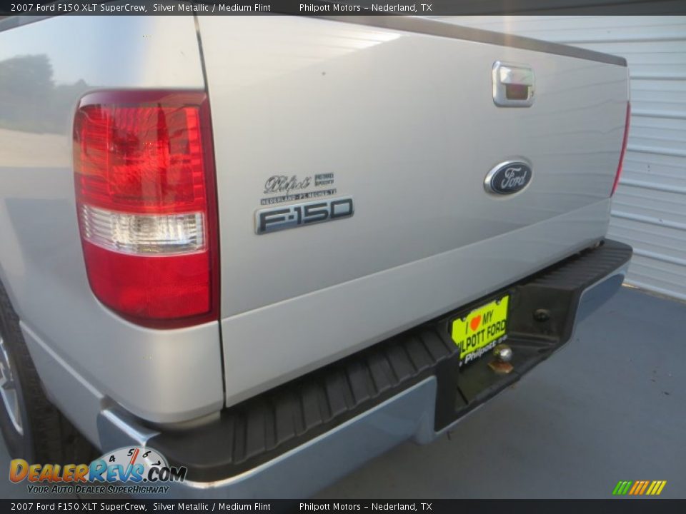 2007 Ford F150 XLT SuperCrew Silver Metallic / Medium Flint Photo #20