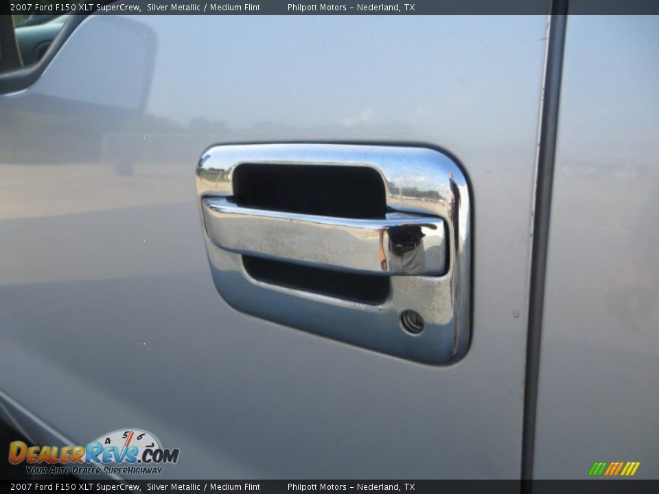 2007 Ford F150 XLT SuperCrew Silver Metallic / Medium Flint Photo #22