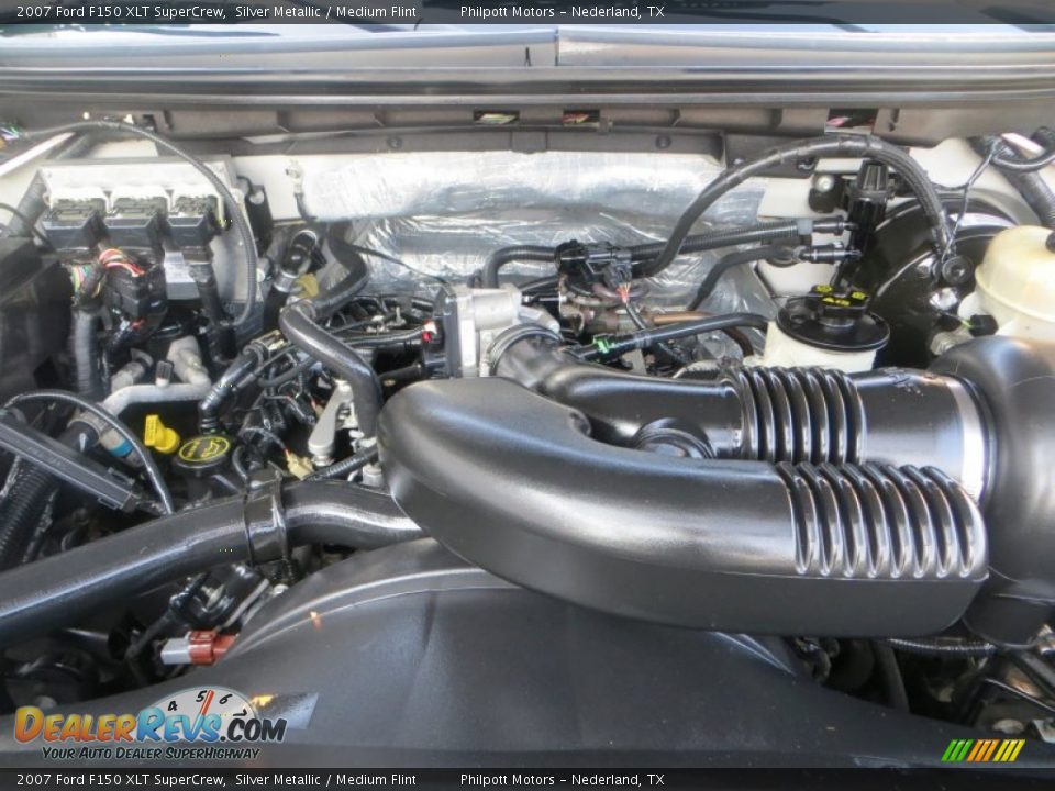 2007 Ford F150 XLT SuperCrew Silver Metallic / Medium Flint Photo #23