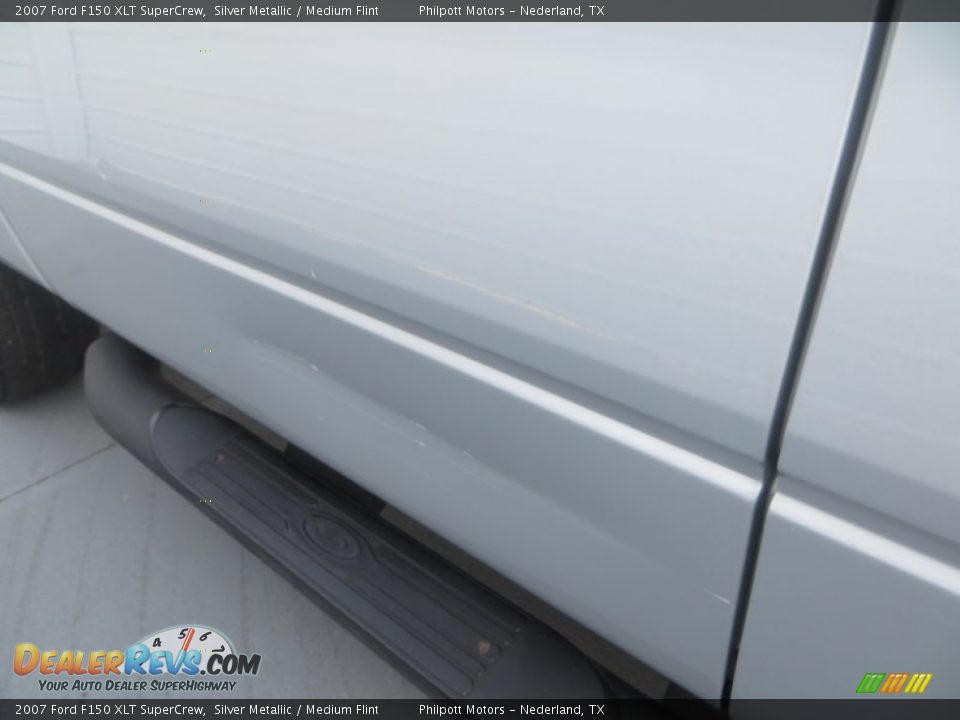 2007 Ford F150 XLT SuperCrew Silver Metallic / Medium Flint Photo #24