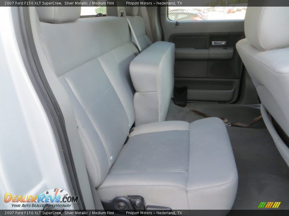 2007 Ford F150 XLT SuperCrew Silver Metallic / Medium Flint Photo #29