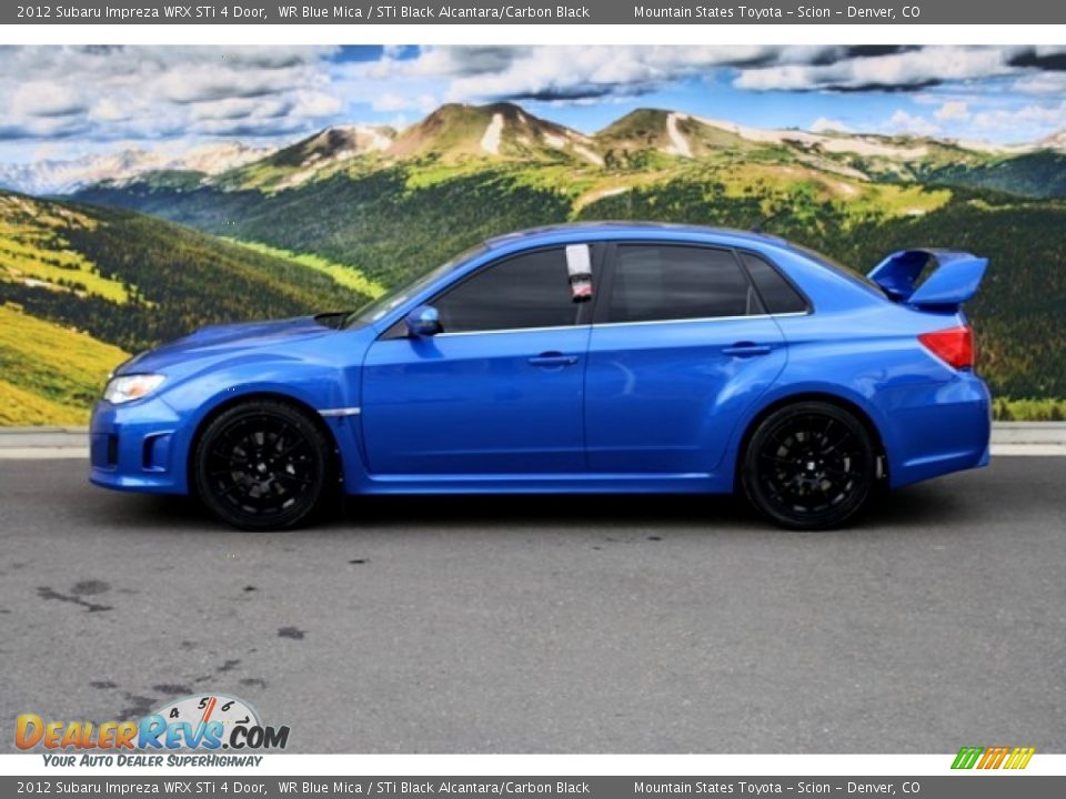 WR Blue Mica 2012 Subaru Impreza WRX STi 4 Door Photo #6
