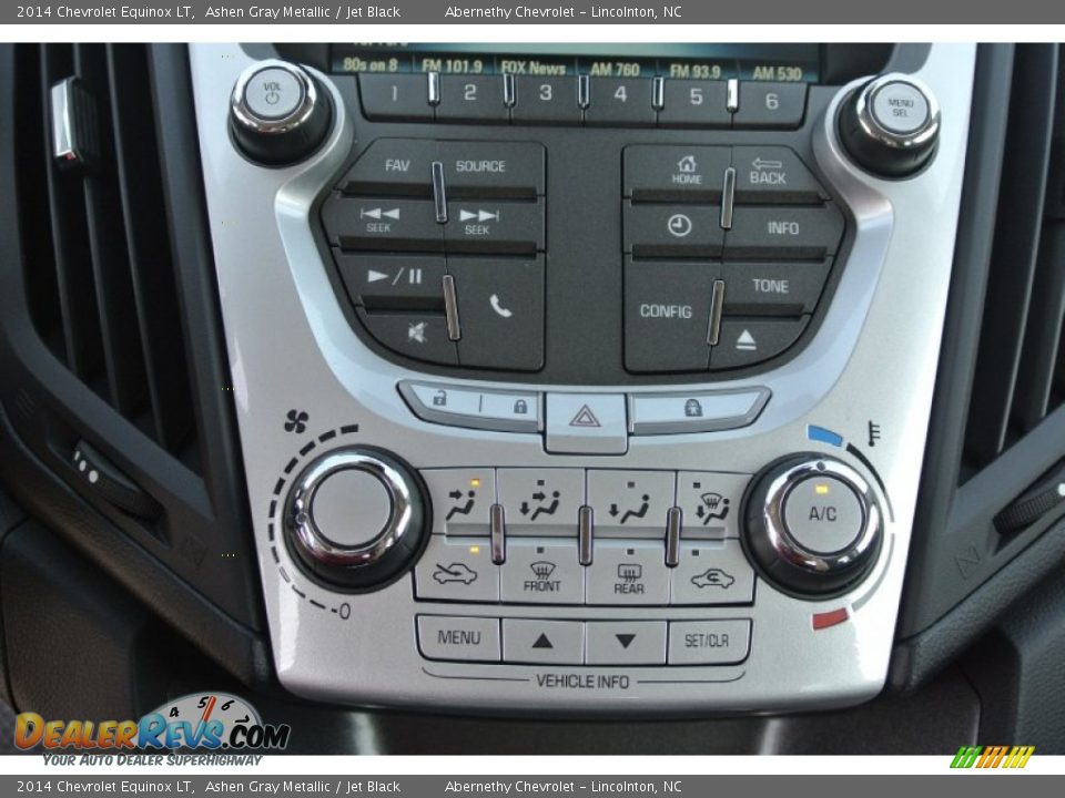 2014 Chevrolet Equinox LT Ashen Gray Metallic / Jet Black Photo #11