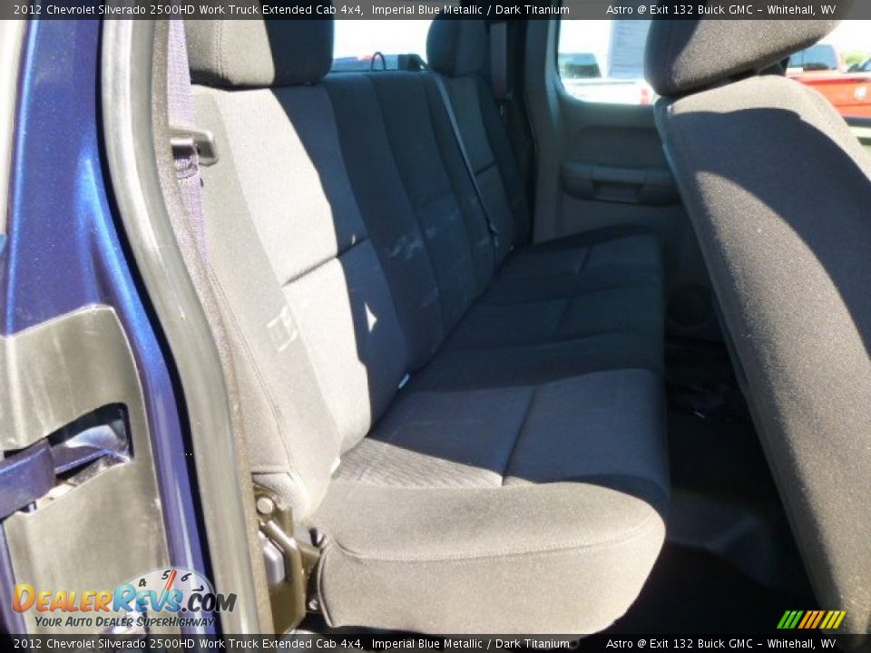 2012 Chevrolet Silverado 2500HD Work Truck Extended Cab 4x4 Imperial Blue Metallic / Dark Titanium Photo #12