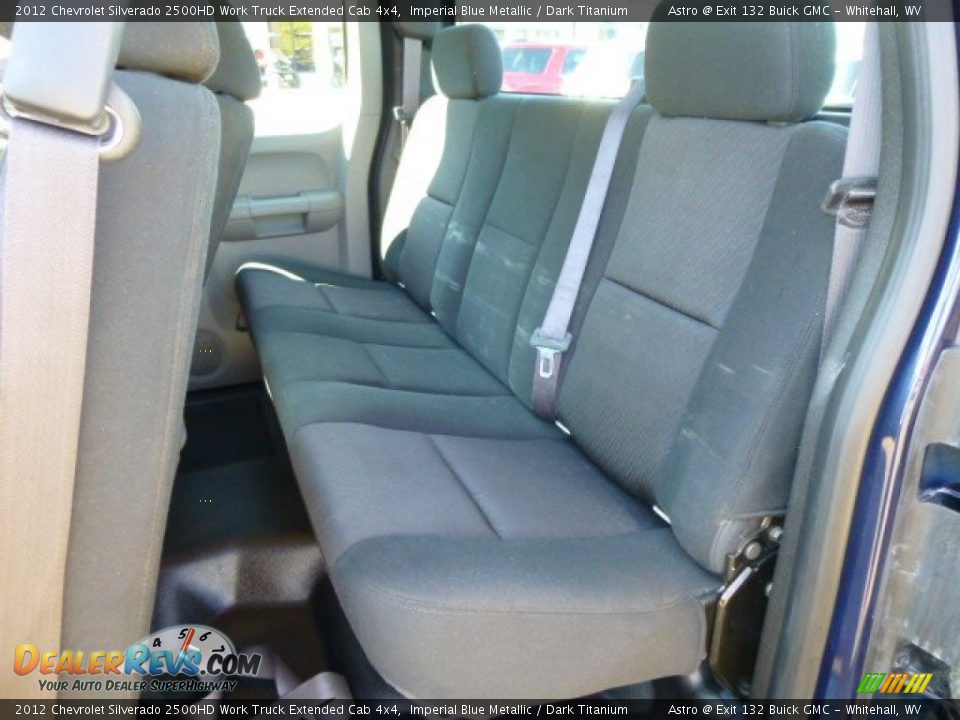2012 Chevrolet Silverado 2500HD Work Truck Extended Cab 4x4 Imperial Blue Metallic / Dark Titanium Photo #14