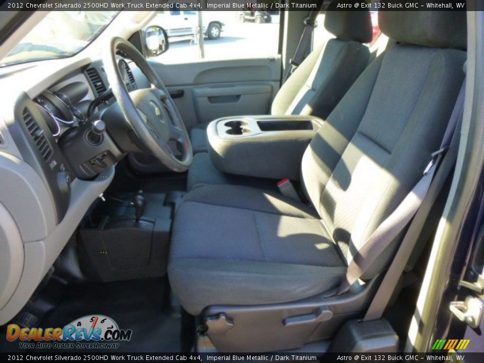 2012 Chevrolet Silverado 2500HD Work Truck Extended Cab 4x4 Imperial Blue Metallic / Dark Titanium Photo #16