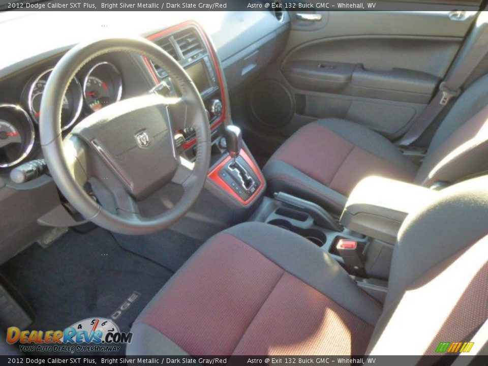 Dark Slate Gray/Red Interior - 2012 Dodge Caliber SXT Plus Photo #16