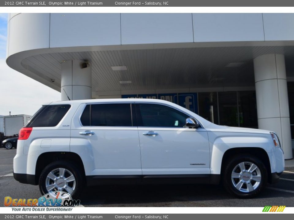 2012 GMC Terrain SLE Olympic White / Light Titanium Photo #2