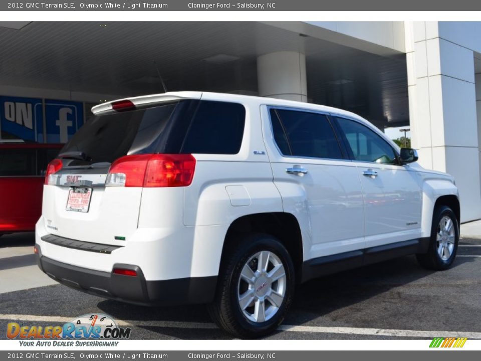 2012 GMC Terrain SLE Olympic White / Light Titanium Photo #3