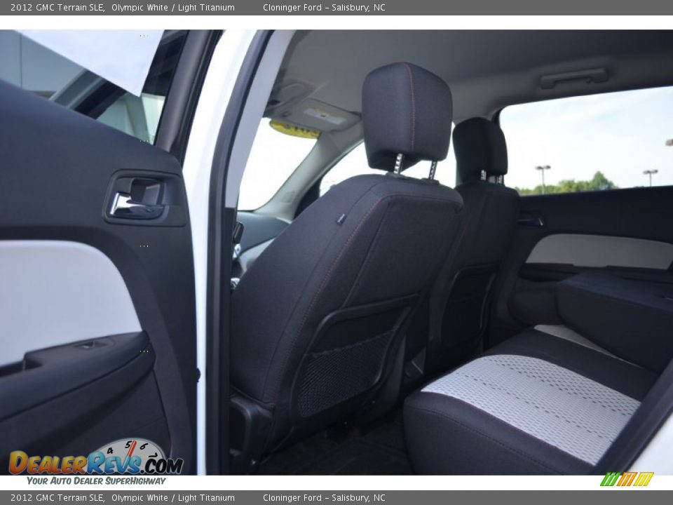 2012 GMC Terrain SLE Olympic White / Light Titanium Photo #11