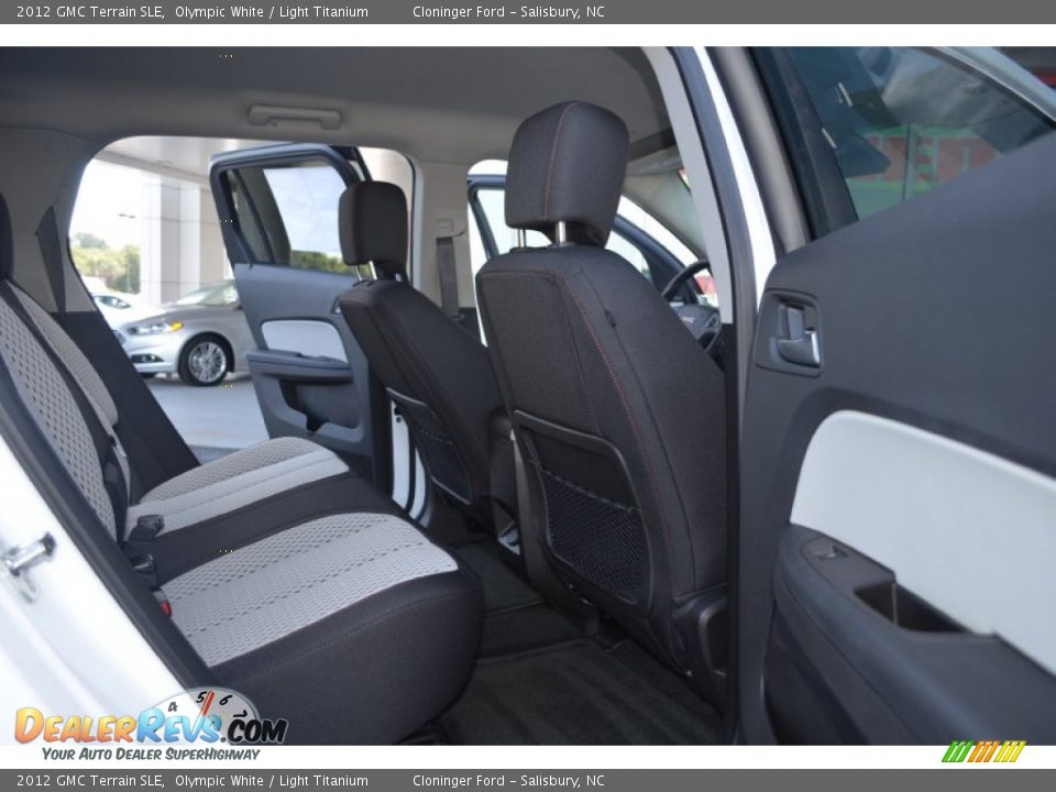 2012 GMC Terrain SLE Olympic White / Light Titanium Photo #13