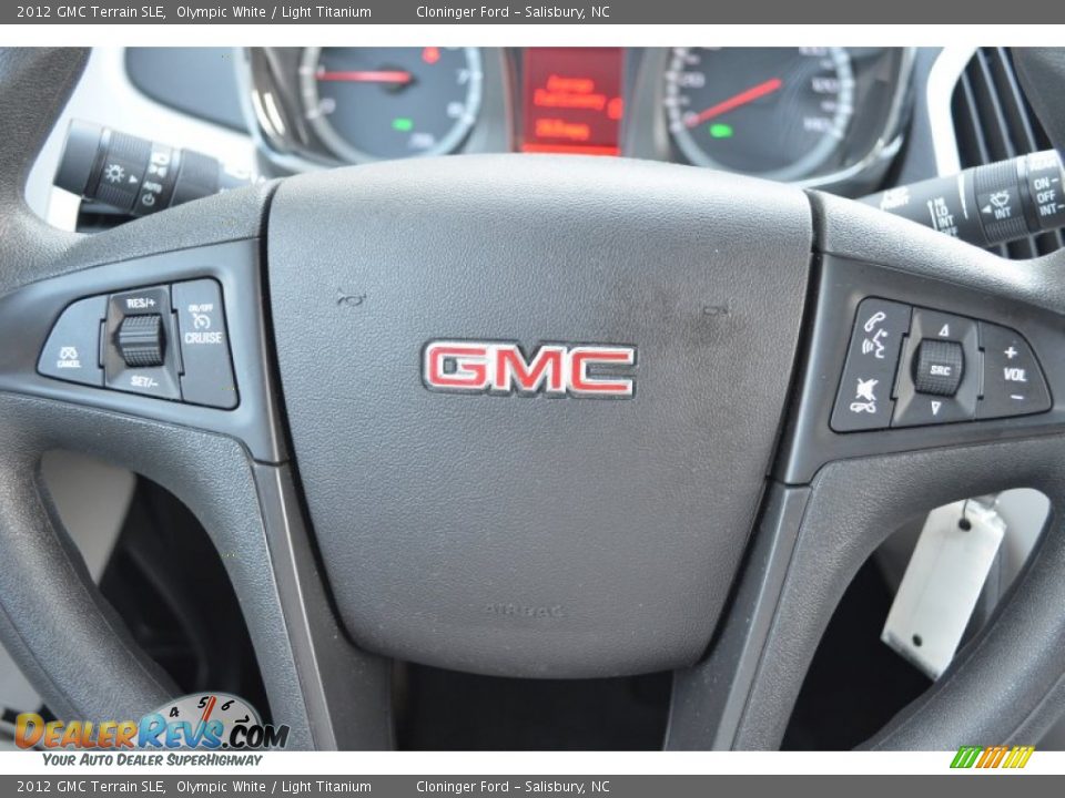 2012 GMC Terrain SLE Olympic White / Light Titanium Photo #20