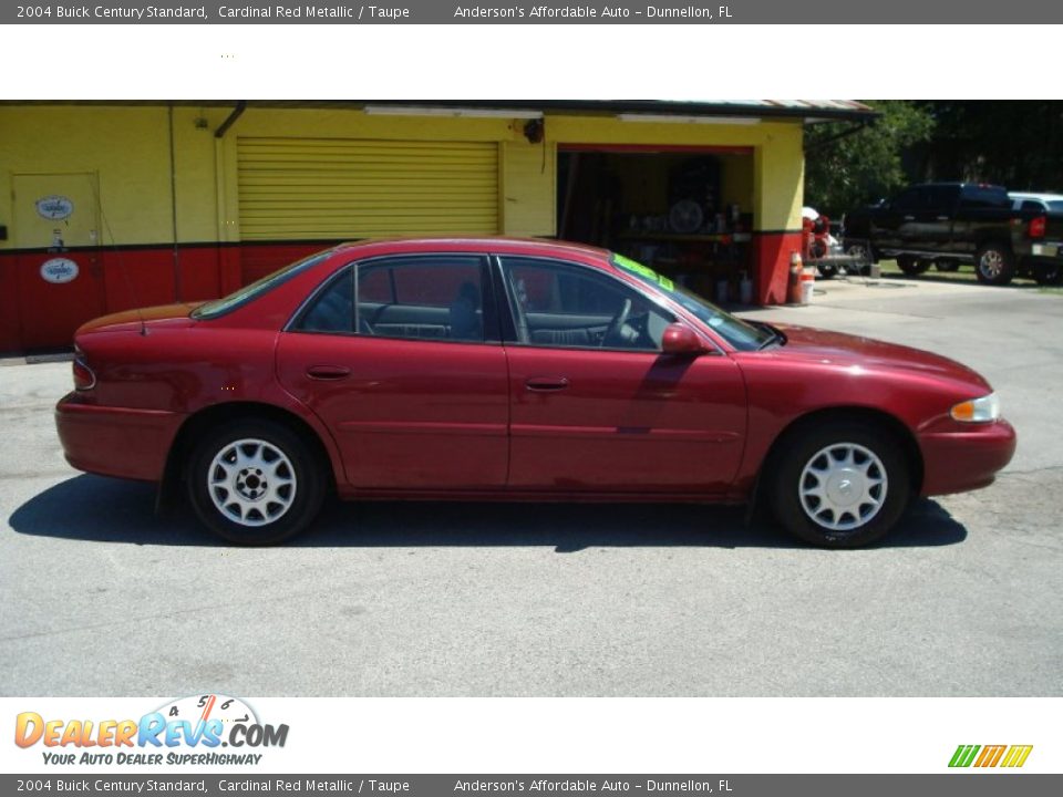 2004 Buick Century Standard Cardinal Red Metallic / Taupe Photo #2