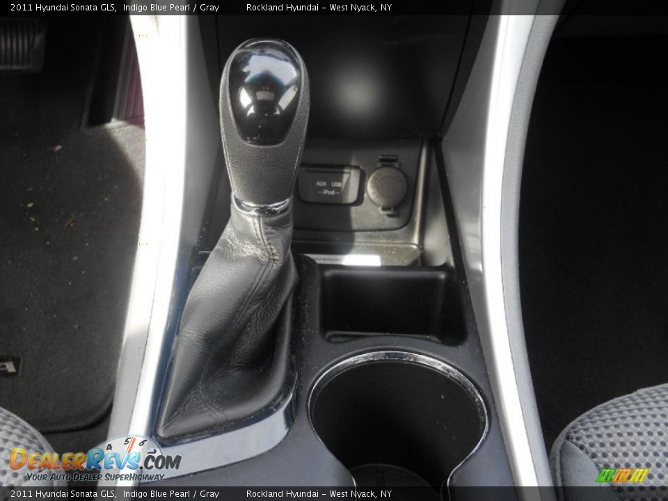 2011 Hyundai Sonata GLS Indigo Blue Pearl / Gray Photo #19