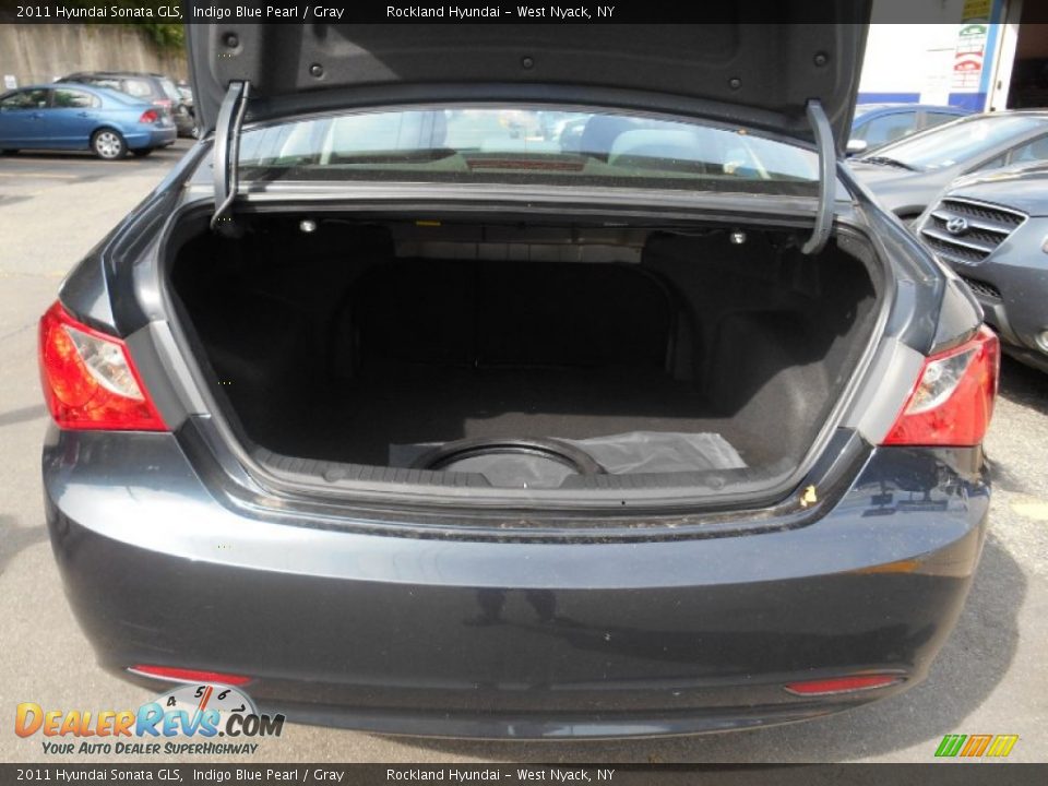2011 Hyundai Sonata GLS Indigo Blue Pearl / Gray Photo #21