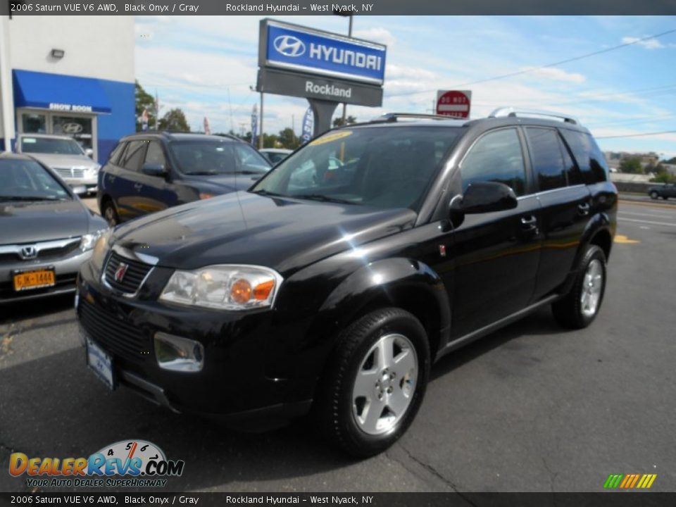 2006 Saturn VUE V6 AWD Black Onyx / Gray Photo #1