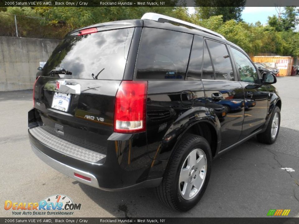 2006 Saturn VUE V6 AWD Black Onyx / Gray Photo #4