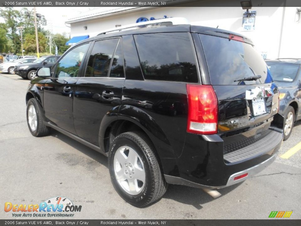 2006 Saturn VUE V6 AWD Black Onyx / Gray Photo #6
