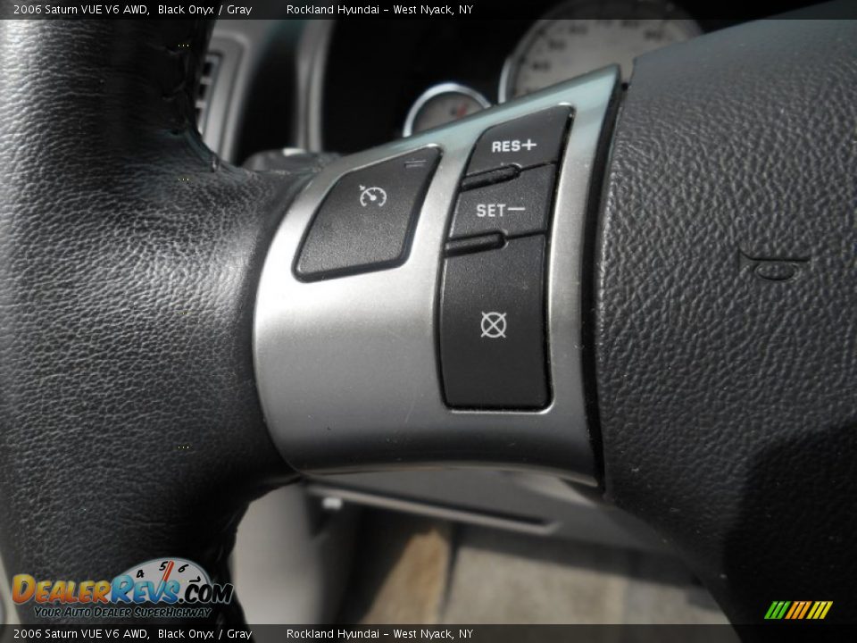 2006 Saturn VUE V6 AWD Black Onyx / Gray Photo #13
