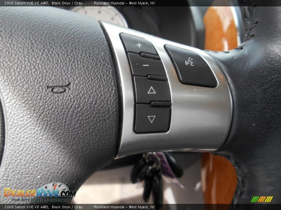 2006 Saturn VUE V6 AWD Black Onyx / Gray Photo #14
