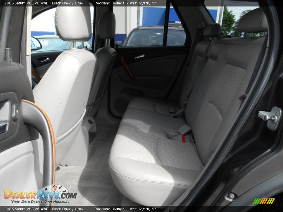 2006 Saturn VUE V6 AWD Black Onyx / Gray Photo #18