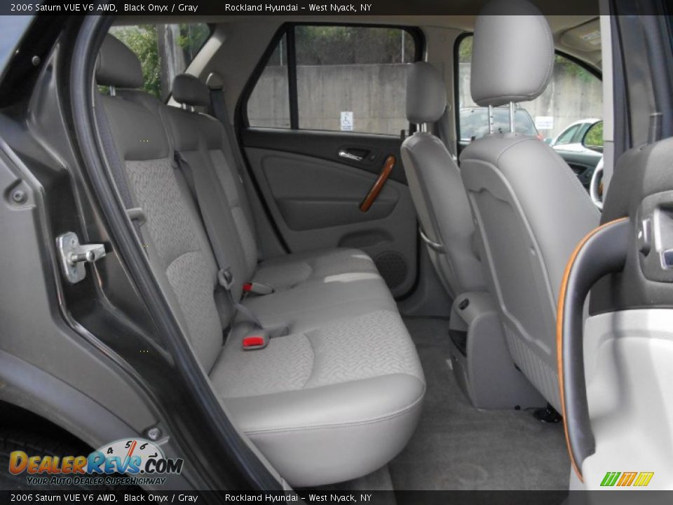 2006 Saturn VUE V6 AWD Black Onyx / Gray Photo #21