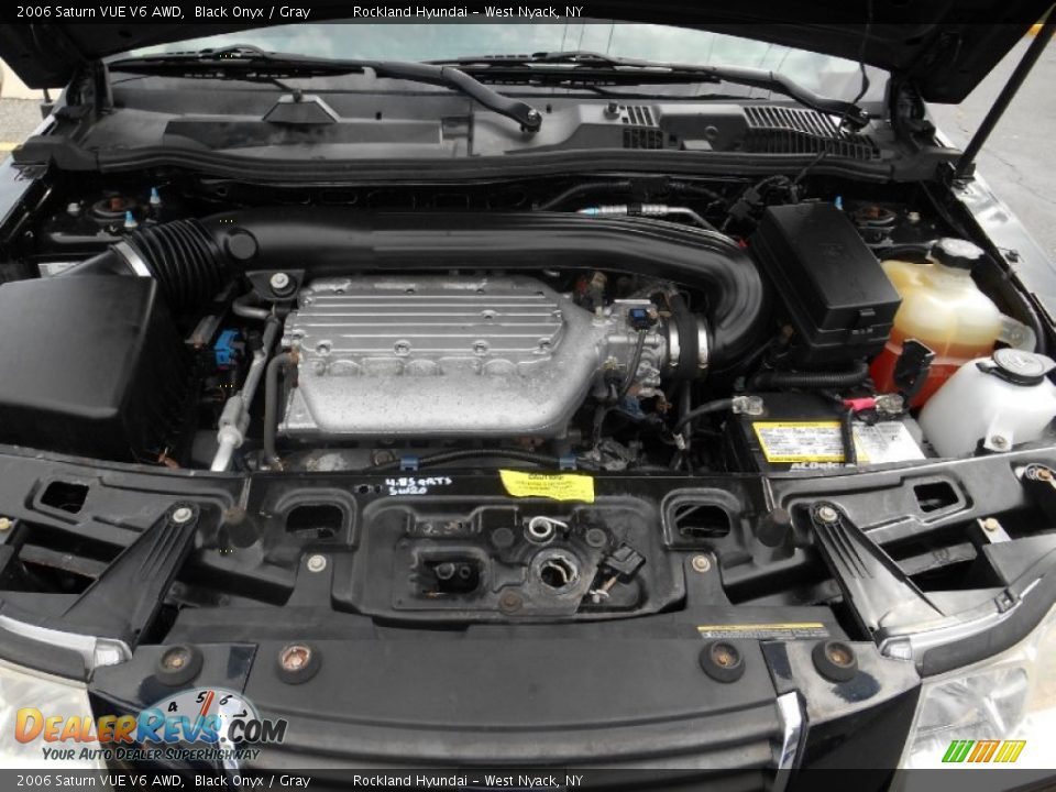 2006 Saturn VUE V6 AWD Black Onyx / Gray Photo #27